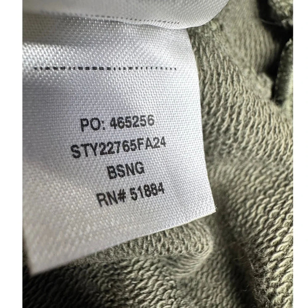 Patagonia Men Daily Crewneck Sweatshirt Basin Green Organic Cotton